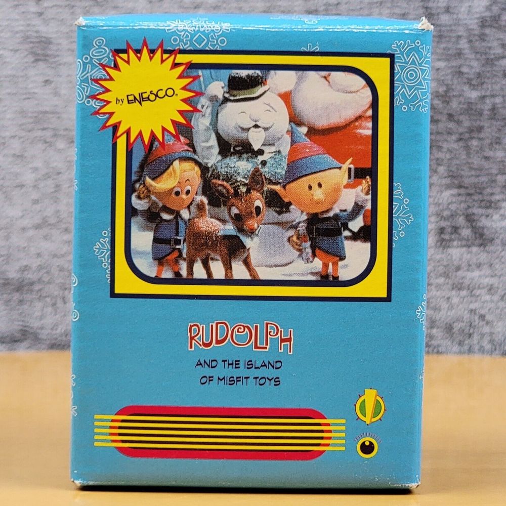 4 Enesco Mini Figures Sam Hermey Clarice Bumble from the Island of Misfit Toys - Picture 4 of 16